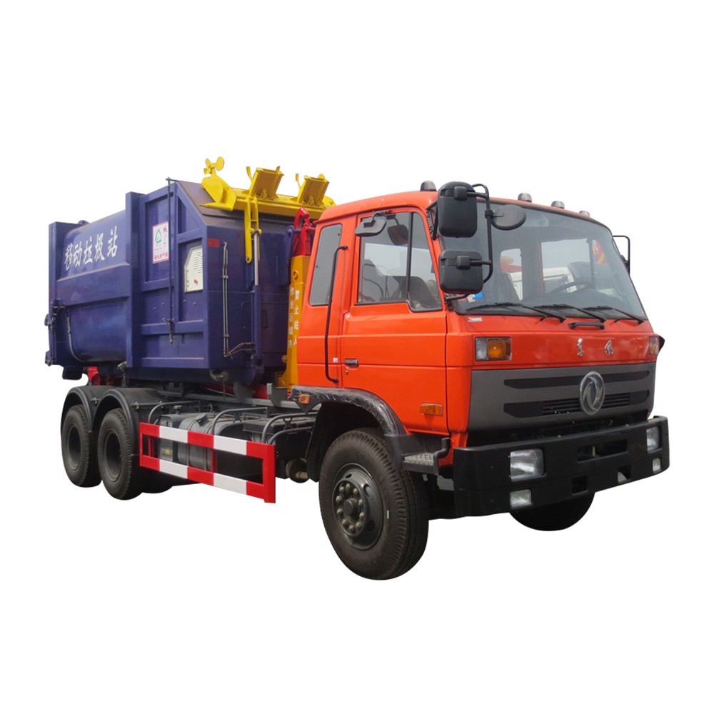 東風16Cbmロールオフごみ収集車